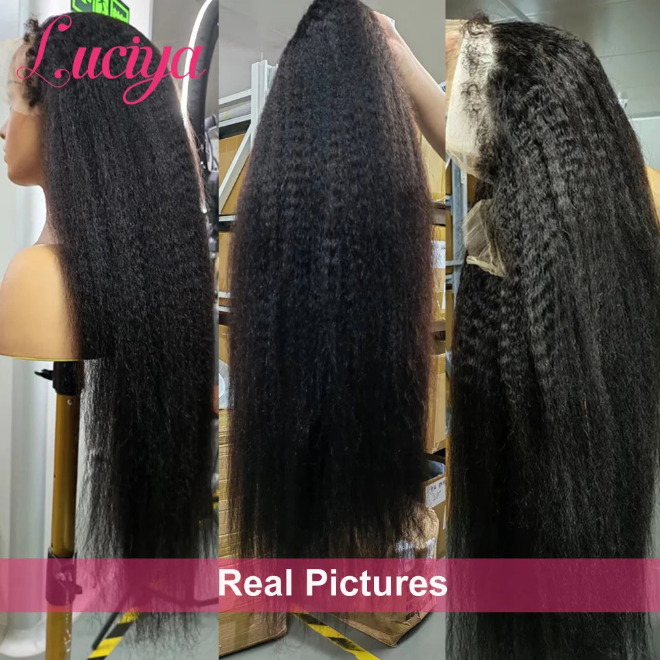 Kinky Straight 4C Edges Natural Hairline