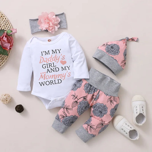 Newborn Baby Girl Clothing Long Sleeve