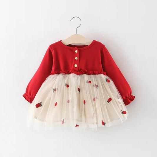 Lawadka 6M-3T Spring Newborn Baby Dresses.