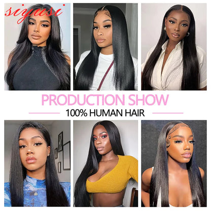 Straight Human Hair Bundles 1/3/4 Pieces Natural Black Women Cheap Remy Human Hair Extensions 10-30 Inch Bone Straight Bundles