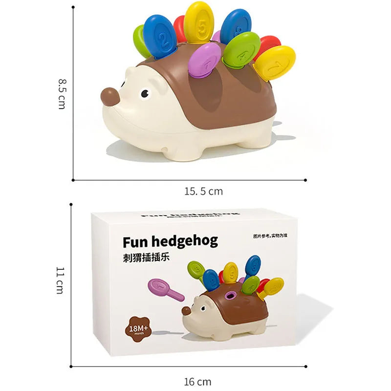 Baby Montessori Hedgehog Toys Hand-eye Educational Toys