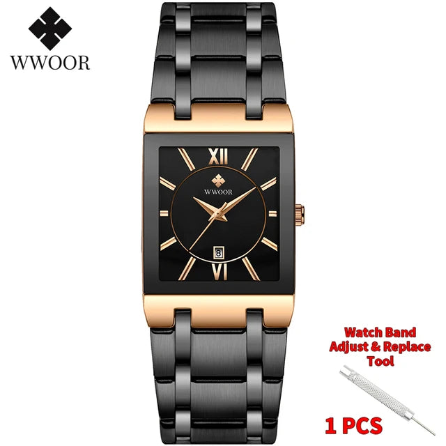 Quartz Stainless Steel Watch for Men